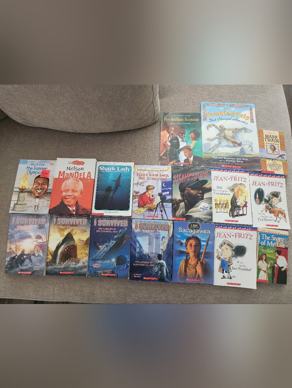 Lot Of Childrens Books Influential Important People And Survival Stories